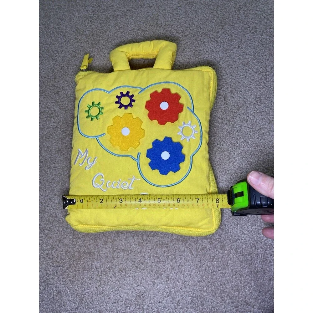 deMoca My Quiet Book Montessori Sensory Toddler Busy Activity Toy Travel Skills